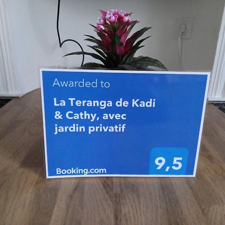낭시 La Teranga De Kadi & Cathy, Avec Jardin Privatif 아파트 외부 사진